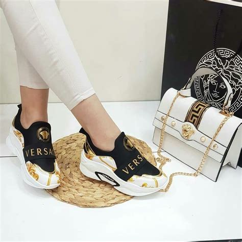 versace shoes women's sneakers|fashion sneaker women versace shoes.